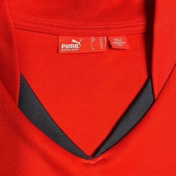 PUMA Med Men long sleeve red jersey with padded elbows for soccer - Picture 9 of 16